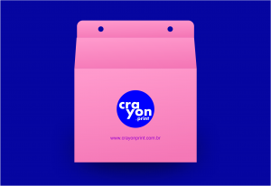 Embalagem Personalizada Caixa Milk 15,2x11,7 Papel Cartão 15,2x11,7cm    