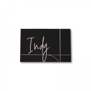 Etiqueta de Pu com Foil 1 Cor 3x4 PU Capadócia 3x4cm 1 Cor  Hot Stamping 