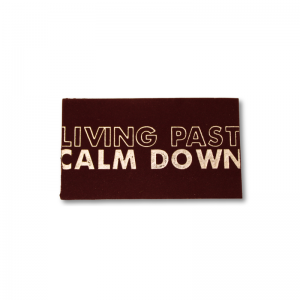 Etiqueta de Pu com Foil 1 Cor 3x6 PU Capadócia 3x6cm 1 Cor  Hot Stamping 