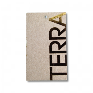 Tag de papelão papelão especial 70x120mm   hot stamping 